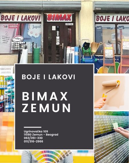 Boje i lakovi Bimax Zemun