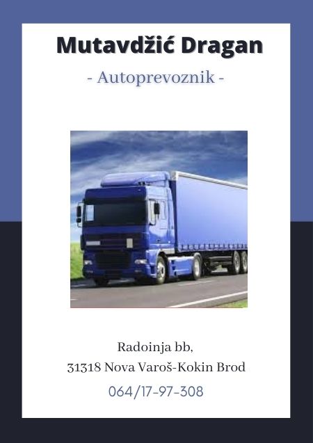 Šlep služba Nova Varoš