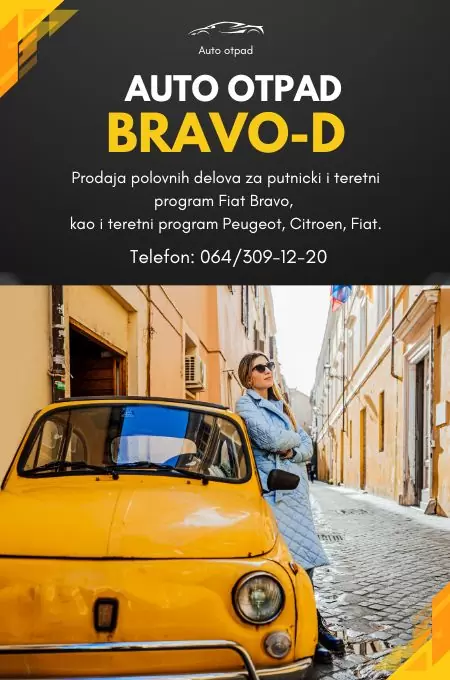 Auto otpad fiat Bravo-D Čačak