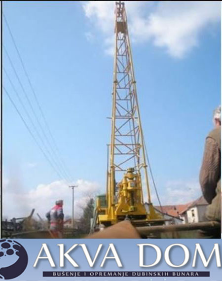 akva dom bušenje i opremanje dubinskih bunara kragujevac