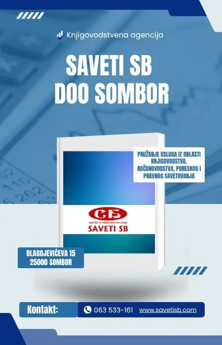 Saveti SB DOO Sombor