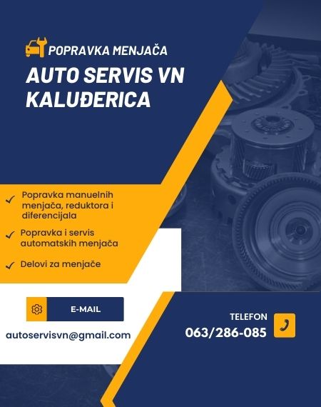 Popravka menjača Kaluđerica
