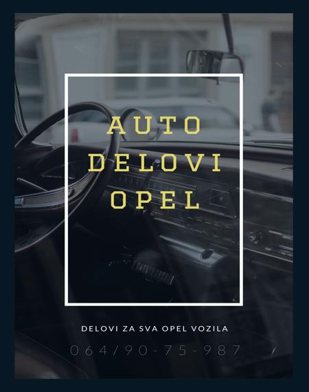 Auto delovi Opel