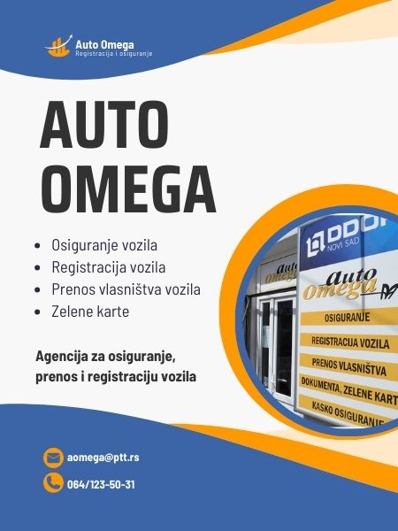 auto omega osiguranje i registracija