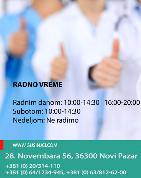stomatološka ordinacija gusinjci novi pazar