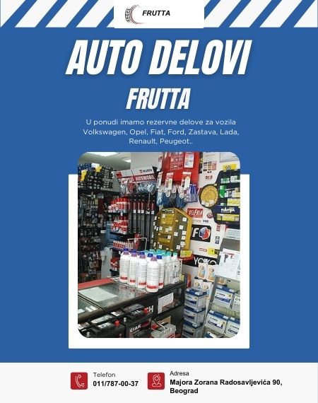 auto delovi frutta batajnica