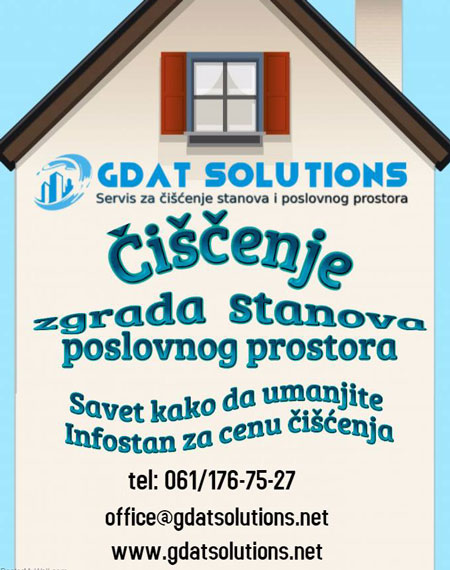 gdat solutions čišćenje objekata 