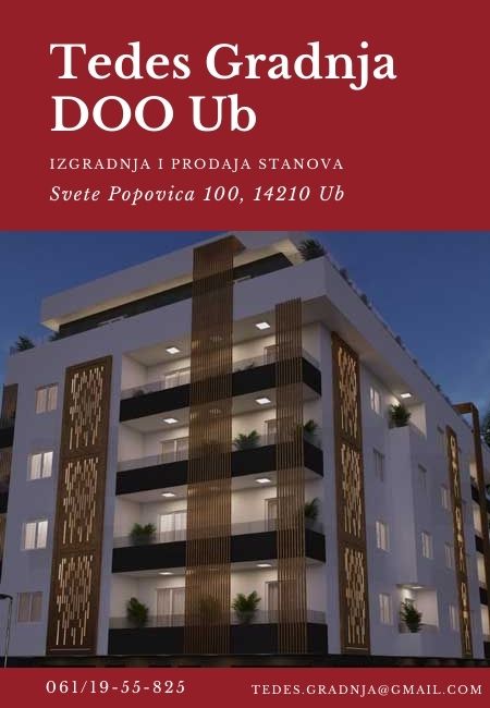 tedes gradnja i prodaja stanova ub