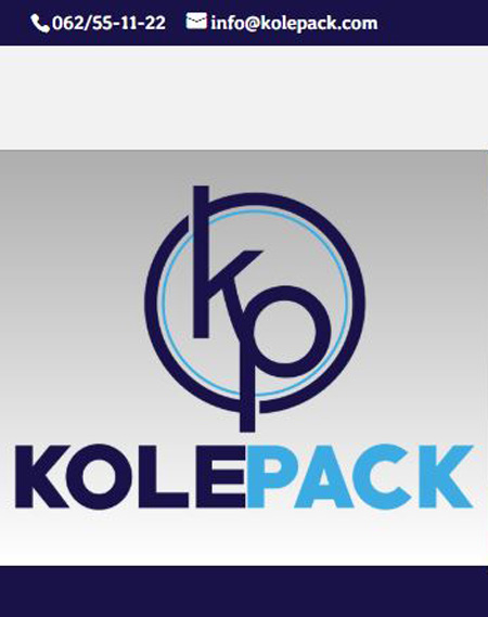 Kole Pack D.O.O. se bavi proizvodnjom i distribucijom (maloprodaja i veleprodaja) streč folije, samolepljivih traka, dispanzera, aplikatora i druge opreme i alata za pakovanje.