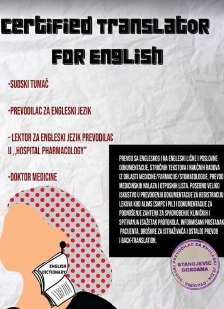 Sudski tumač za engleski jezik Karaburma
