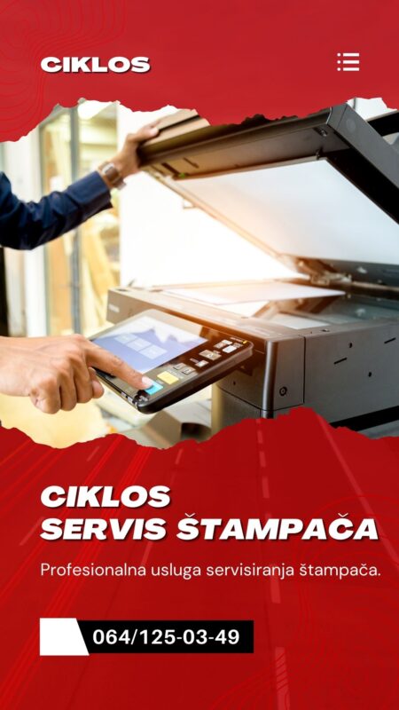 ciklos servis štampača