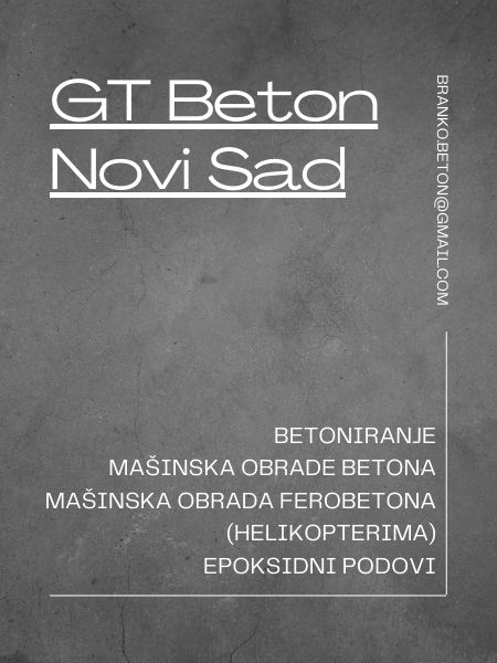 GT Beton Novi Sad