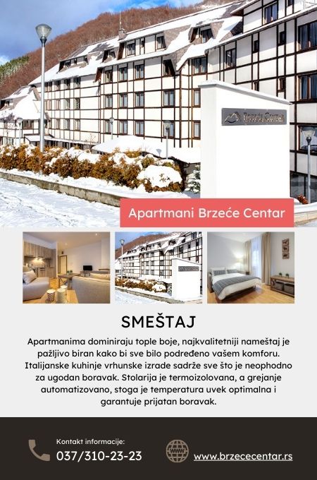 Apartmani Brzeće Centar Kopaonik
