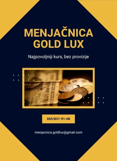 Menjačnica Gold Lux Sombor