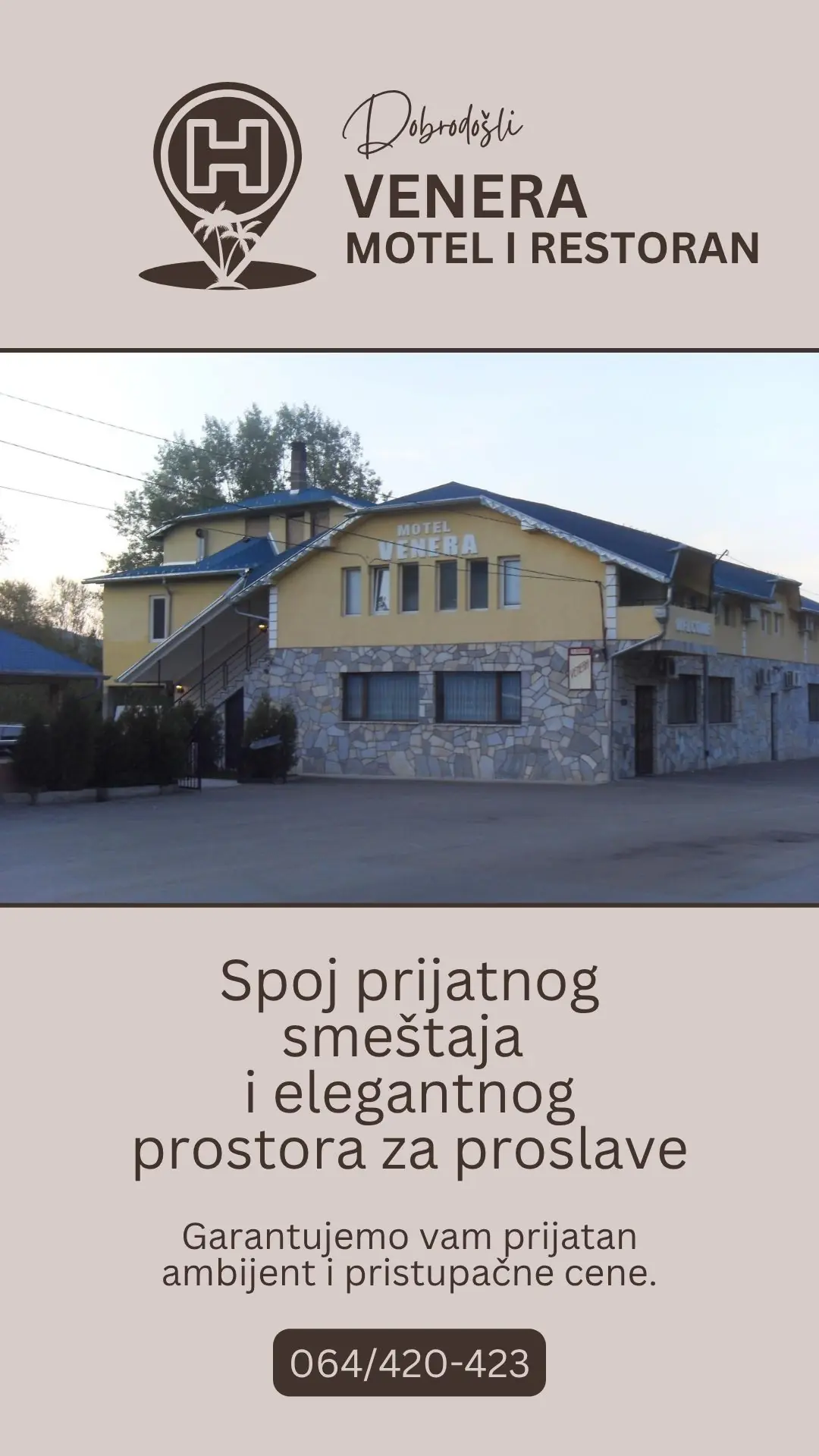 Motel i restoran Venera Raška